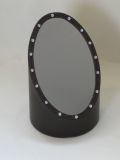 Leather Table Mirror (HR707)