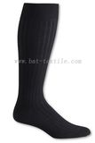 Mens Cotton Rib Dress Socks