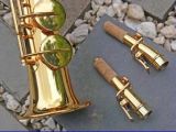 Bb Gold-Lacquer Straight Soprano Saxophone! PRO Sax