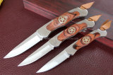 Wood Handle Folding Knife (SE-S287)