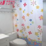 EVA waterproof plastic bathroom/Shower curtain