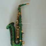 Alto Saxophone/ Green Color 82z Saxophone (AS-Y82)