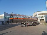 Single Tyre Insulation Tank Semi Trailer