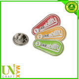 Nickel Plated Enamel Lapel Pin Badge (UM-4014)