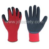 Latex Glove with Knitted Wrist (LY3015) (CE APPROVED) -Black