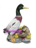 Polyresin Solar Light, Garden Solar Light Duck Decoration