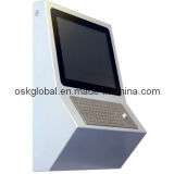 Compact Wall Mount Internet Kiosk With Metal Keybaord (OSK4006)