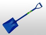 Blue Powder Coating All Steel Shovel