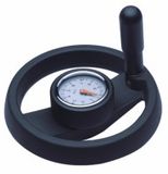 Solid Control Handwheel for Position Indicator with Revolving Handle