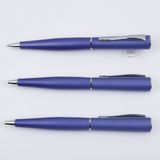 Luxury Blue Matt Metal Ball Pen