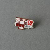 Irregular Soft Enamel Pin, Window Shape Badge (GZHY-SE-009)