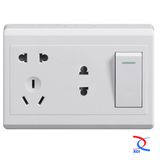 2/2/3pin Wall Socket with Switch