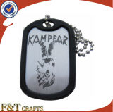 New Products Custom Blank Metal Military Dog Tag (FTDT093J)