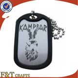 New Products Custom Blank Metal Military Dog Tag (FTDT093J)