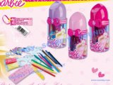 Barbie Lipstick-Shaped Stationery Set- Big Size (A310978, stationery)