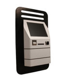 Wall Mounted Finance Banking Touch Kiosk