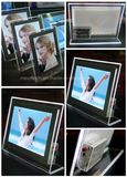 Magnetic Open Change Picture Acrylic Photo Frame LED Light Box