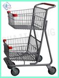 Unfolding Double-Deck Shopping Cart