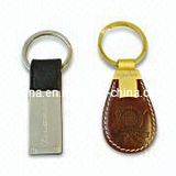 Custom Gold Leather Keyrings/ Key Holder (KC-38)