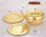 Luxury Silver Gold Hotel Articles / Buffet Tableware