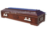 Wooden Coffin for Russian Funeral