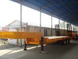 3 axle low bed semi trailer