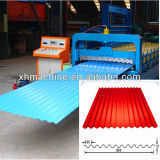 Corrugated Shape Roof Ing Plate Roll Forming Machine