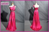 Shining One Shoulder Evening Dress/Party Dress/Ball Gown/Bride Dress (AS5307)