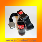Black bottle opener airplane buckle seatbelt belt