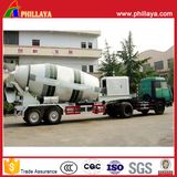 Concrete Mixer Semi Trailer with Volume 12-16m3 Optional