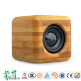 Ms-0343 Cube Bamboo Bluetooth Speaker