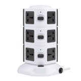 Comercial Outlet Universal, USB Power Strip, Electrical Socket with USB