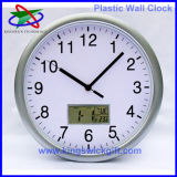 Plastic Wall Clock with Calendar (PWC4702)