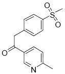 1-(6-Methyl-3-Pyridinyl)-2-[4-(Methylsulfonyl)Phenyl]Ethanone