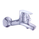 Bath-Shower Faucet with Single Handle