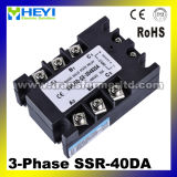 DC to AC SSR-3D40A 40A SSR Relay Input 3-32V AC Output AC480V Three Phase Solid State Relay