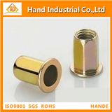 Ss316 Flat Head Full Hex Rivet Nut