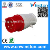015/025 5pin IP44 Industrial Waterproof Plug with CE