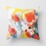 Decorative Cushion Watercolor Print Fashion Pillow (FTCU-117)