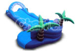 Tropical Slip and Splash Inflatable Water Slide Inf011