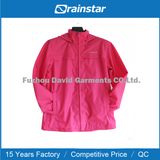 Women's Waterproof Outdoor Cloth with PU Coating