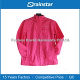 Women's Waterproof Outdoor Cloth with PU Coating