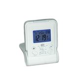 Digital White Time Clock