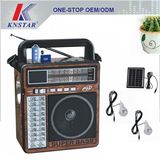 Fp-1363rls Portable Solar Am/FM/Sw1/Sw2 4 Bands Radio with MP3 Player