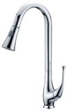 Sanitary Wares Kitchen Brass Pull out Faucet (026-39)