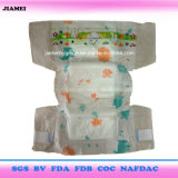 Cotton Baby Nappies with Leakguards (SAP, Pulp, Tissue Paper)