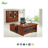 MDF Office Table with Wood Veneer