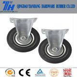 Black Elastic Rubber Casters/Wheels