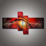 Abstract Canvas Art Paintings for Wall Decoration (KLMA4-0055)