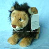 35cm Sitting Male Lion Plush Toys